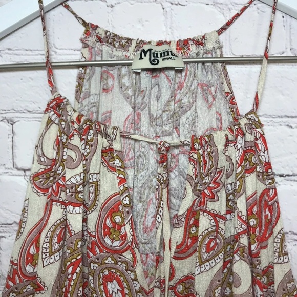 NEW Show Me Your Mumu Dress Lasso Mini Tunic Drop Waist Slouchy Coverup Size M - Picture 9 of 10